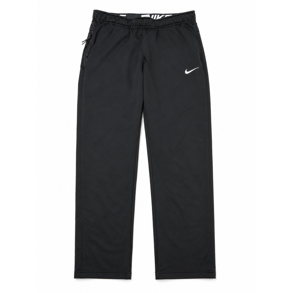 Nike Therma-FIT Men's Fleece Lined Training Pants Black Straight Leg Size Large